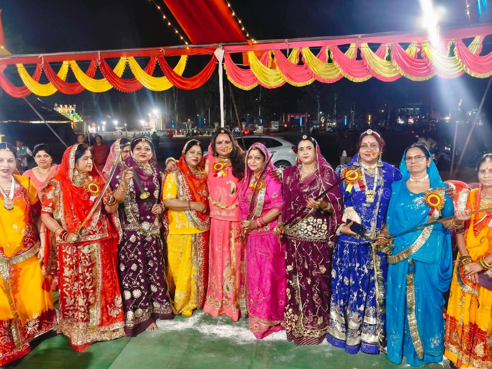 अंबिकापुर में राजपूत करणी सेना का भव्य दशहरा मिलन