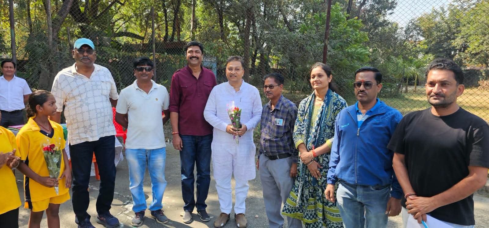 गांधी स्टेडियम में राज्य स्तरीय सॉफ्ट टेनिस प्रतियोगिता संपन्न