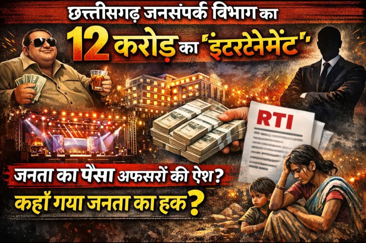 जनसंपर्क या जनधन का तमाशा? 12.61 करोड़ खर्च पर RTI से बड़ा खुलासा