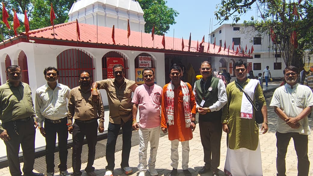 मां महामाया के आशीर्वाद से हुआ पत्रकारिता के राष्ट्रीय संगम का शुभारंभ