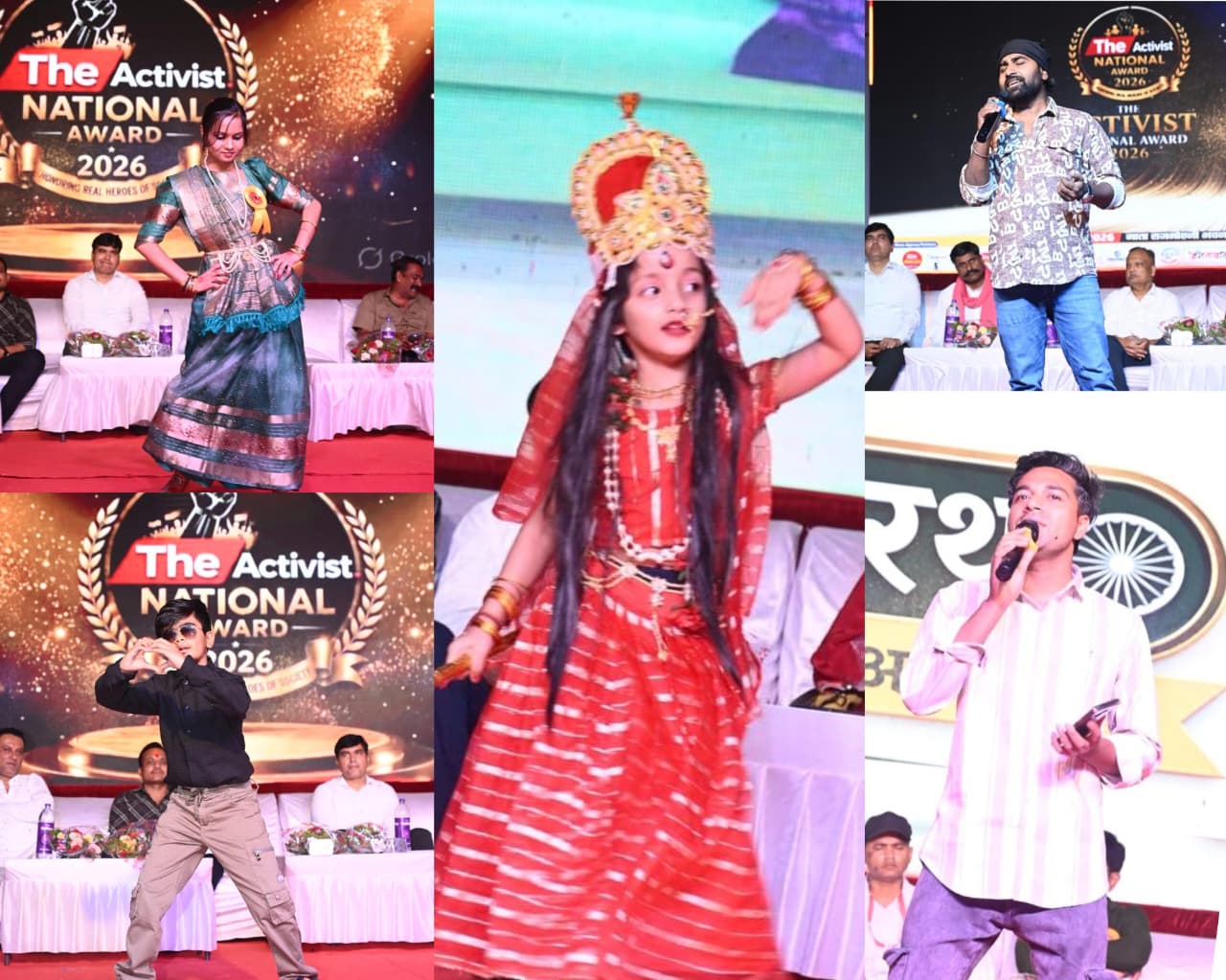 द एक्टिविस्ट नेशनल अवॉर्ड शो में सांस्कृतिक प्रस्तुतियों ने बांधा समा, सरगुजा की प्रतिभाओं ने राष्ट्रीय मंच पर बिखेरा जलवा